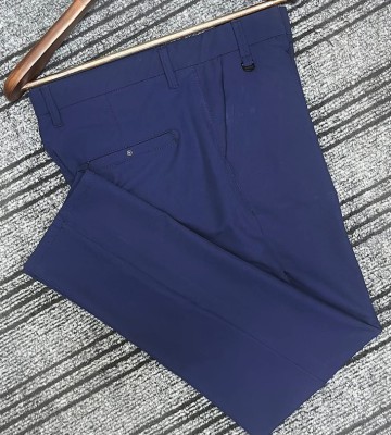 Premium Dubai Stig Pant (Formal / Casual) (Navy Blue) gallery